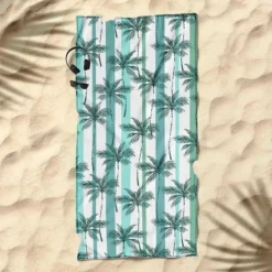 Printed Beach Towel, Lightweight Quick-Dry Sand-Free Beach Blanket, Ideal for Travel, Pool, and Outdoor Use
