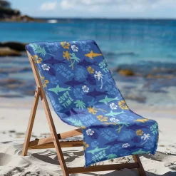 Printed Beach Towel, Lightweight Quick-Dry Sand-Free Beach Blanket, Ideal for Travel, Pool, and Outdoor Use