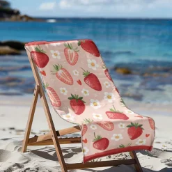 Printed Beach Towel, Lightweight Quick-Dry Sand-Free Beach Blanket, Ideal for Travel, Pool, and Outdoor Use