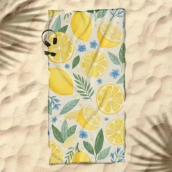 Printed Beach Towel, Lightweight Quick-Dry Sand-Free Beach Blanket, Ideal for Travel, Pool, and Outdoor Use