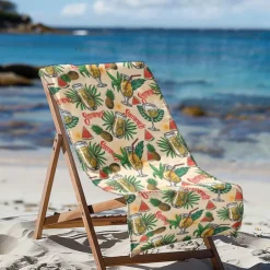 Printed Beach Towel, Lightweight Quick-Dry Sand-Free Beach Blanket, Ideal for Travel, Pool, and Outdoor Use