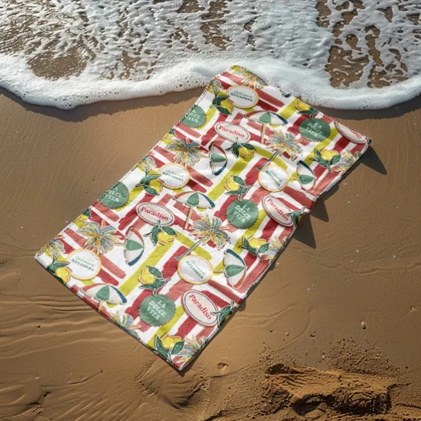 Printed Beach Towel, Lightweight Quick-Dry Sand-Free Beach Blanket, Ideal for Travel, Pool, and Outdoor Use