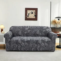Printed Sofa Cover Elastic Sofa Slipcover L Shaped Couch Cover Furniture Protector For Bedroom Office Living Room Home Decor