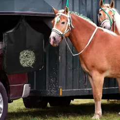 Pull Up Horse Antler Hay Feeder, Slow Feed Hay Bag, Horse Hay Bag, Horse Net Hay Bag 600 D Horse Goat Milk Cow Alpaca Sheep