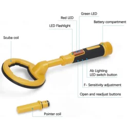 PulseDive Scuba Metal Detector, Pulse Induction 8