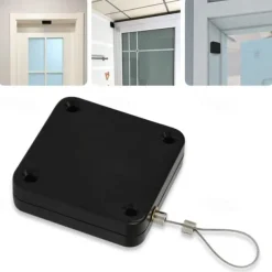 Punch-free Automatic Sensor Door Closer Automatically Close Tension Door Closer Hardware Door Closers Hardware