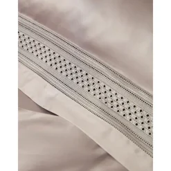 Pure 100% Pima Cotton Duvet Cover 4PCS Set Supima 140-TC Luxury Soft Silkly Sateen Bedding Set 1 Dovet Cover 1 Flat Sheet 2 Pillowcases