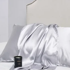 Pure Silk Satin Pillowcase Double Pillowcase Body Size