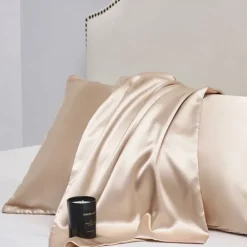 Pure Silk Satin Pillowcase Double Pillowcase Body Size