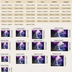 Purple Garden Hanging Tapestry Wall Art Large Tapestry Mural Decor Photograph Backdrop Blanket Curtain Home Bedroom Living Room Decoration Wisteria Flower Waterfall