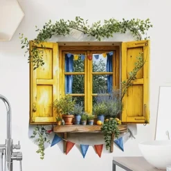 PVC Wall Decals, Easy Peel & Stick for Classroom, Bathroom, Office - Removable, Washable, High Gloss Finish - Perfect for Christmas, Halloween, New Year