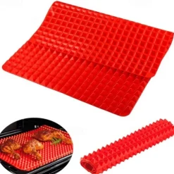 Pyramid Bakeware Pan 4 Nonstick Silicone Baking Mats Pads Moulds Cooking Mat Oven Baking Tray Sheet Kitchen Tools