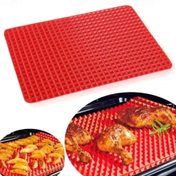 Pyramid Bakeware Pan 4 Nonstick Silicone Baking Mats Pads Moulds Cooking Mat Oven Baking Tray Sheet Kitchen Tools