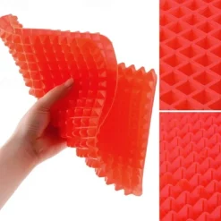 Pyramid Bakeware Pan 4 Nonstick Silicone Baking Mats Pads Moulds Cooking Mat Oven Baking Tray Sheet Kitchen Tools