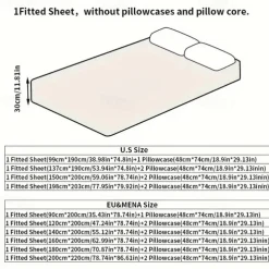 Queen Full King Protective Bed Cover Waterproof Mattress Protector Quilted Fitted Mattress Pad Bed Protector Elastic Band Suitable for All Seasons,Embossed Design,360°Coverage,Deep Pocket