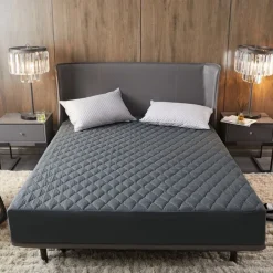 Queen Full King Protective Bed Cover Waterproof Mattress Protector Quilted Fitted Mattress Pad Bed Protector Mattress Cover Bed Cover Brushed Anti Allergy Breathable Moisture Proof