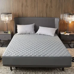 Queen Full King Protective Bed Cover Waterproof Mattress Protector Quilted Fitted Mattress Pad Bed Protector Mattress Cover Bed Cover Brushed Anti Allergy Breathable Moisture Proof