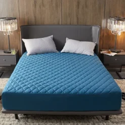 Queen Full King Protective Bed Cover Waterproof Mattress Protector Quilted Fitted Mattress Pad Bed Protector Mattress Cover Bed Cover Brushed Anti Allergy Breathable Moisture Proof