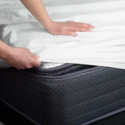 Queen Full King Protective Bed Cover Waterproof Mattress Protector Fitted Sheet Bed Protector Mattress Cover Smooth Top Breathable Skin Friendly Noiseless