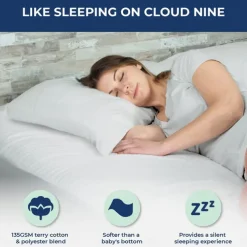 Queen Full King Protective Bed Cover Waterproof Mattress Protector Fitted Sheet Bed Protector Mattress Cover Smooth Top Breathable Skin Friendly Noiseless