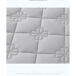 Queen Full King Protective Bed Cover Waterproof Mattress Protector Quilted Fitted Sheet Mattress Pad 360°All-Package Bed Protector Mattress Cover Anti-Slip Breathable Cool Skin-Friendly