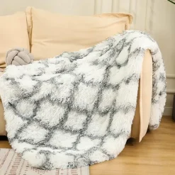 Rainbow Blanket, Soft and Cozy Fluffy Blanket Ultra Warm Living Blanket, Perfect Sofa or Bedspread,Sofa Blanket, Wool Blanket,Versatile Outdoor Blanket Throw