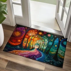 Rainbow Pride Month LGBTQ Doormat Kitchen Mat Floor Mat Non-Slip Area Rug Oil Proof Rug Indoor Outdoor Mat Bedroom Decor Bathroom Mat Entrance Entreyway Rug