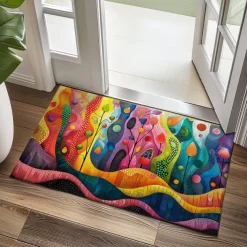 Rainbow Pride Month LGBTQ Doormat Kitchen Mat Floor Mat Non-Slip Area Rug Oil Proof Rug Indoor Outdoor Mat Bedroom Decor Bathroom Mat Entrance Entreyway Rug