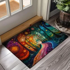 Rainbow Pride Month LGBTQ Doormat Kitchen Mat Floor Mat Non-Slip Area Rug Oil Proof Rug Indoor Outdoor Mat Bedroom Decor Bathroom Mat Entrance Entreyway Rug