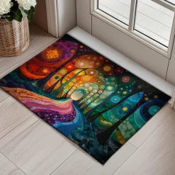 Rainbow Pride Month LGBTQ Doormat Kitchen Mat Floor Mat Non-Slip Area Rug Oil Proof Rug Indoor Outdoor Mat Bedroom Decor Bathroom Mat Entrance Entreyway Rug