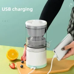 Rechargeable Electric Juicer, Portable Wireless Citrus Juicer Blender Machine