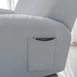 Recliner Cover Arm Chair Burgundy Recliner Covers Slipcover Stretch Couch Cover Washable Chair Cover Protector for Dogs Pet(1 Backrest Cover, 1 Seat Cover, 2 Armrest Cover)