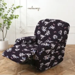 Recliner Covers Stretch Recliner Covers Arm Chair Slipcover Washable Couch Cover with Pocket Protector for Pet, Dogs(1 Backest Cover,1 Seat Cover,2 Armrest Cover)