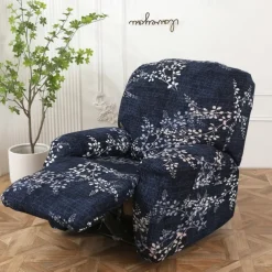 Recliner Covers Stretch Recliner Covers Arm Chair Slipcover Washable Couch Cover with Pocket Protector for Pet, Dogs(1 Backest Cover,1 Seat Cover,2 Armrest Cover)