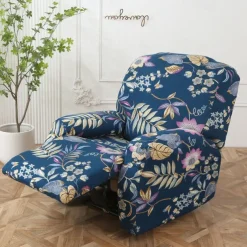 Recliner Covers Stretch Recliner Covers Arm Chair Slipcover Washable Couch Cover with Pocket Protector for Pet, Dogs(1 Backest Cover,1 Seat Cover,2 Armrest Cover)