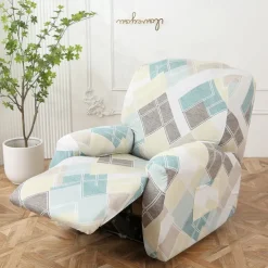 Recliner Covers Stretch Recliner Covers Arm Chair Slipcover Washable Couch Cover with Pocket Protector for Pet, Dogs(1 Backest Cover,1 Seat Cover,2 Armrest Cover)
