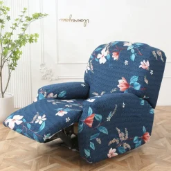 Recliner Covers Stretch Recliner Covers Arm Chair Slipcover Washable Couch Cover with Pocket Protector for Pet, Dogs(1 Backest Cover,1 Seat Cover,2 Armrest Cover)