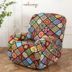 Recliner Covers Stretch Recliner Covers Arm Chair Slipcover Washable Couch Cover with Pocket Protector for Pet, Dogs(1 Backest Cover,1 Seat Cover,2 Armrest Cover)