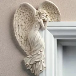 Redemption Angel Door Frame Pendant Awakening Angel Wings Pendant Door Frame Decoration Resin Pendant Decoration