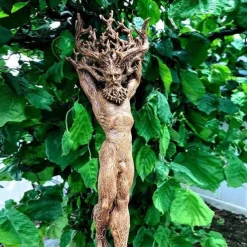 Resin Dryade Statue Figures, Dryade Ornament, Goddess Statue, God or Goddess of the Tree Statue, Craft Statue Model Sculptures Home Decor Sculpture Gift, Garden Craft Garden Park Decoration