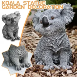 Resin Koala Garden Statues Sculptures Ornament Home Garden Decoration Animal Statue