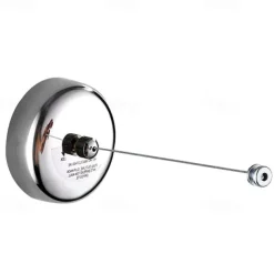 Retractable Clothesline SUS304 Stainless Steel Clothes Dryer with Adjustable Stainless Steel Rope String Hotel Style Heavy Duty,2.8M（9.2 Feets）,Polished Chrome Finish