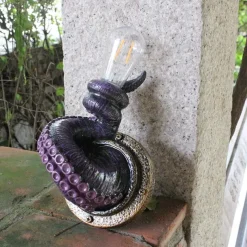 Retro Hanging Wall Light, Retro Octopus Tentacle Light, Monsters with Bulbs Hanging Wall Octopus Tentacle lamp Holder for Home Decor