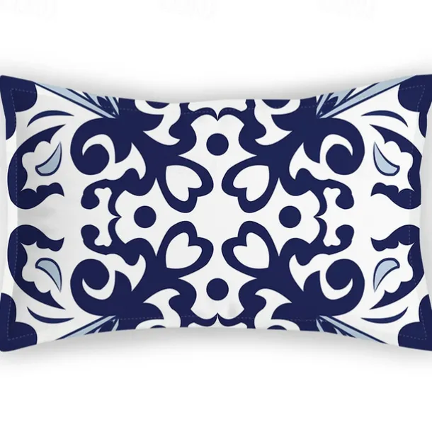 Retro Pillowcases, Classical Elegant Flannel Twill Imitation Pillowcases, Home Bedding, Printed Satin, New Chinese Style Pillowcases