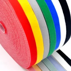 Reusable Cable Ties Roll, 3M Length, 10mm Width, Nylon Fastening Straps with Dual-Sided Hook Loop, Wire Organizer for USB Cables, Cord Wrangler, Self-Cutting Zip Ties for Electronics, Mouse, Earphone, Cord Protectors