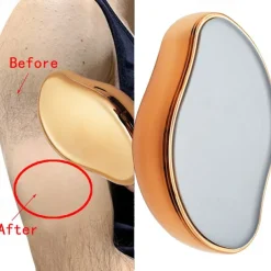 Reusable Crystal Hair Eraser Physical Hair Removal Painless Safe Epilator Reusable Body Beauty Depilation Tool Glass Hair Removal