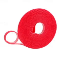Reusable Fastening Tape Cable Ties Double Side Hook Roll Hook and Loop Straps Wires Cords Organizer