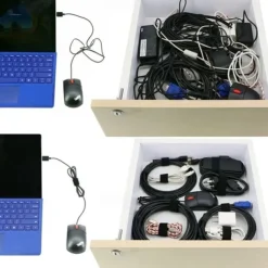 Reusable Fastening Tape Cable Ties Double Side Hook Roll Hook and Loop Straps Wires Cords Organizer