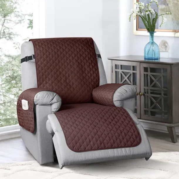 Reversible Recliner Covers Cover Sofa Covers for Dogs,Sofa Slipcover,Couch Covers for 3 Cushion Couch,Couch Protector with Pockets