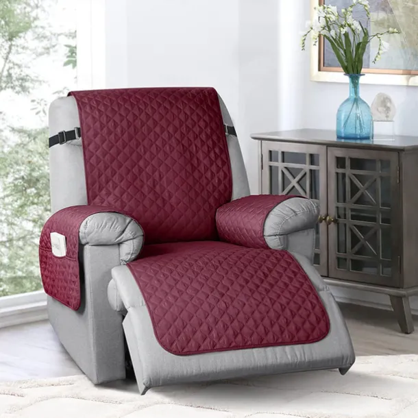 Reversible Recliner Covers Cover Sofa Covers for Dogs,Sofa Slipcover,Couch Covers for 3 Cushion Couch,Couch Protector with Pockets